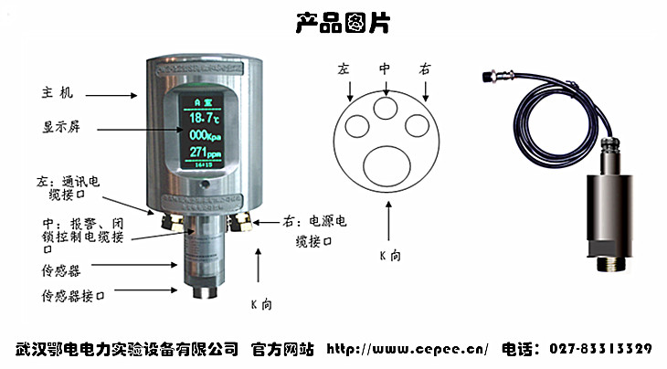 SF6微水密度在线监测装置图片