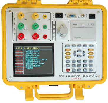 变压器容量及空负载特性测试仪