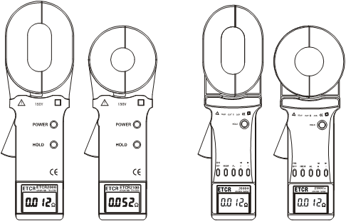 ETCR系列钳形接地电阻仪新老款对比