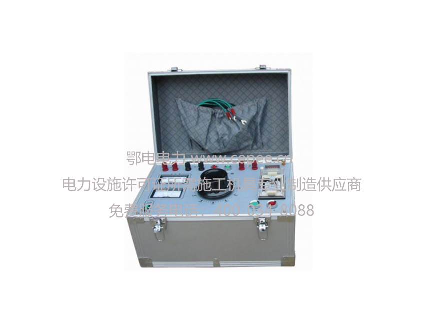 工频耐压试验装置AC:5kVA/50kV 三级承试设备 YD-5/50轻型交流高压试验变压器操作箱用于0.5~100KVA试验变压器的调压控制。其工作原理是:通过调整自耦调压器输出电压,实现试验变压器额定压器额定电压范围内的工作电压调节。 工频耐压试验装置AC:5kVA/50kV 三级承试设备 YD-5/50轻型交流高压试验变压器操作箱(台)内装有高压输出电压表,低压输入电流表及过流保护电路和电动升降压电路。 工频耐压试验装置AC:5kVA/50kV 三级承试设备 YD-5/50轻型交流高压试验变压压器操作箱(台)可经方便地读取试验电压值,并能可靠地保护备。其原理简单、结构紧凑、工作可靠,是进行记压试验理想设备。